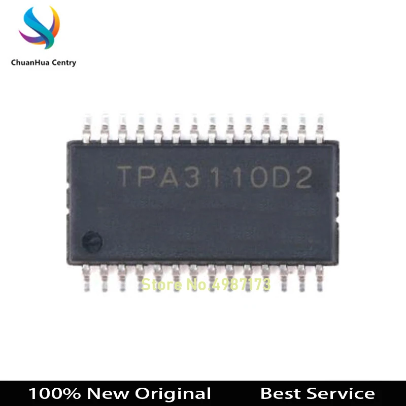 

10 шт./лот TPA3110D2PWPR HTSSOP28 100% новая Оригинальная фотография