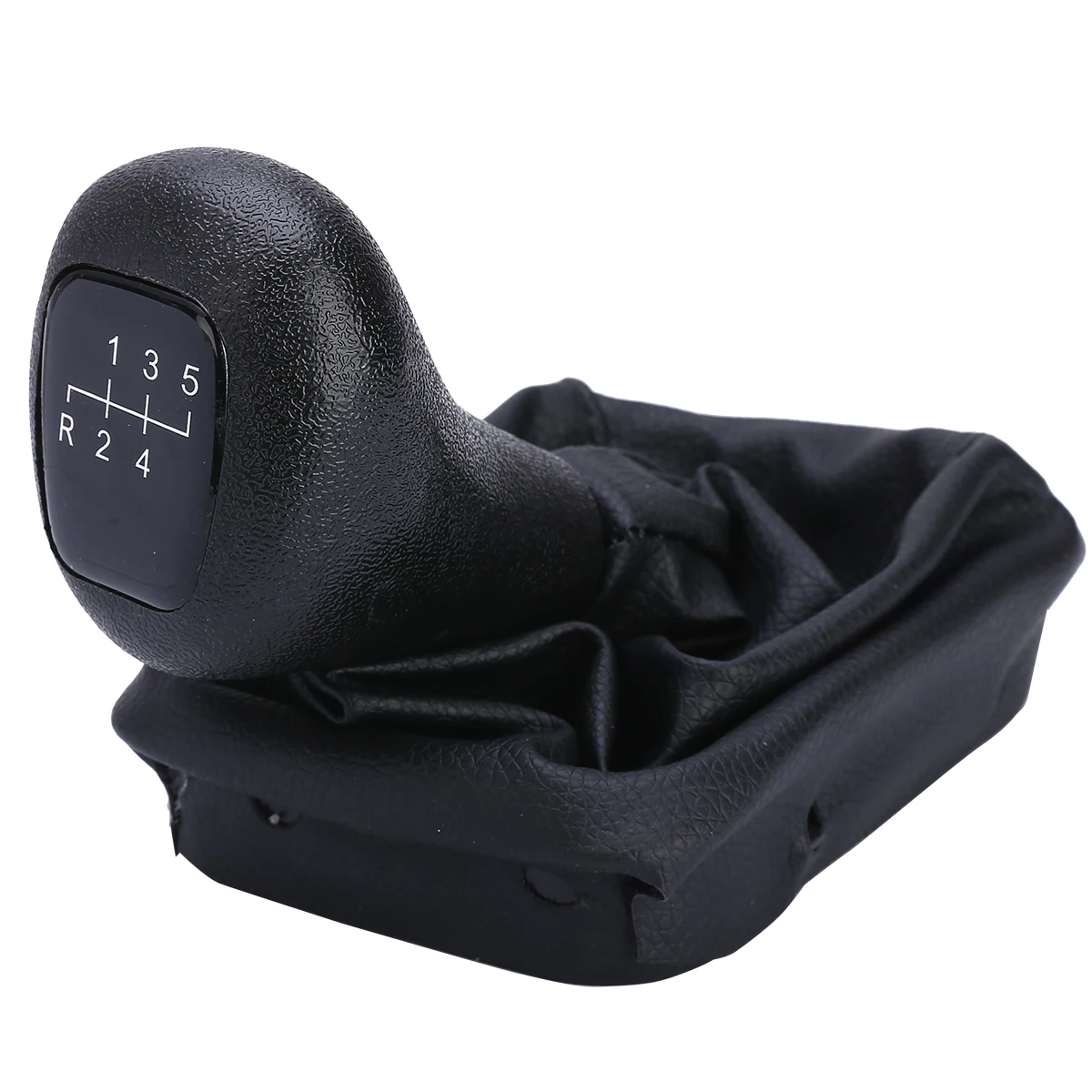 5 Speed Gear Shift Knob Gaiter Boot Cover For Mercedes W202 C W208 CLK W210 E Gear Shift Knob with Gaiter Boot Cover