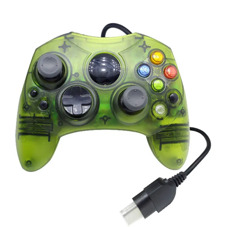 2021 Classic Wired Joypad Controller For Microsoft Original Xbox Controller For XBOX Gamepad Retro Joystick Controle Black 