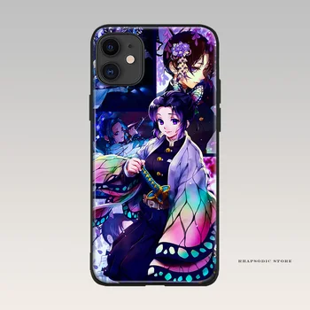 

Shinobu Kocho Kimetsu no Yaiba anime For iPhone 6 6s 7 8 Plus X XR XS 11 Pro Max soft silicone Phone case cover shell