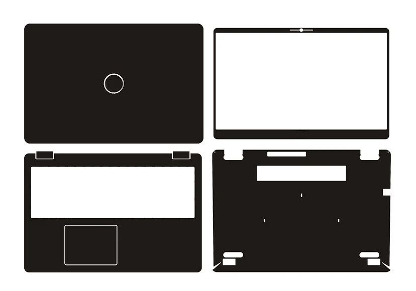 Наклейки для ноутбука наклейки из углеродного волокна Dell Inspiron 5584 15 6" |