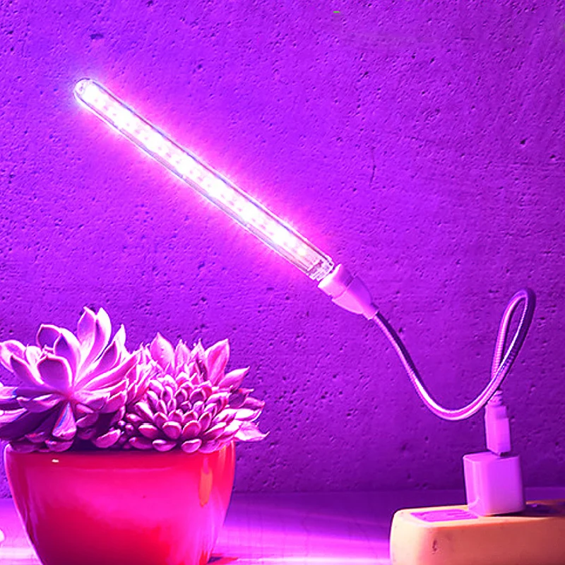 

USB led plant growth light full spectrum 10W 5V plant light indoor growth light flower pot plant light succulent growth light