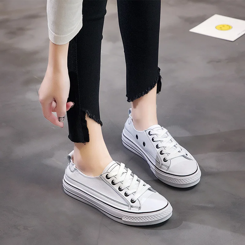 

2020 New Style Breathable Versatile White Shoes Casual Shoes Fashion Athletic Shoes Campus STUDENT'S Shoes Sneakers