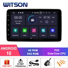WITSON Android 10.0 car dvd player For FIAT EGEA 2019 4+64GB car audio dvd car radio car gps dvd player car stereo
