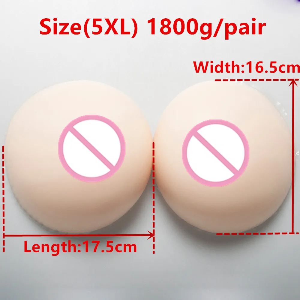 1800 г/пара силиконовые Протез в форме груди для трансвеститов транссексуалов искусственная грудь моделирование груди для белого цвета кожи