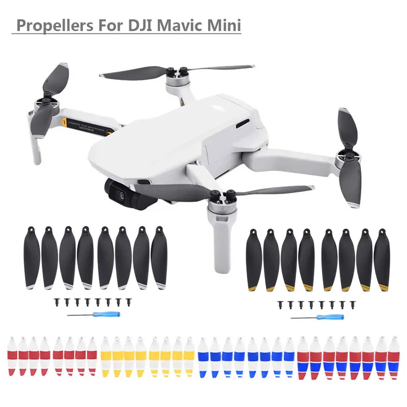 

2pair 4726F Quick Release Propeller for Mavic Mini Blades Foldable Low Noise Propeller For DJI Mavic Mini RC Drone Accessories