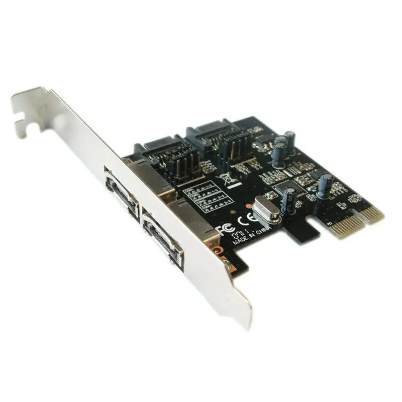 Pci-E для Sata3 Pci E Sata3.0 6 ГБ/сек. Ssd Asmedia Чип расширения карты Asm1061