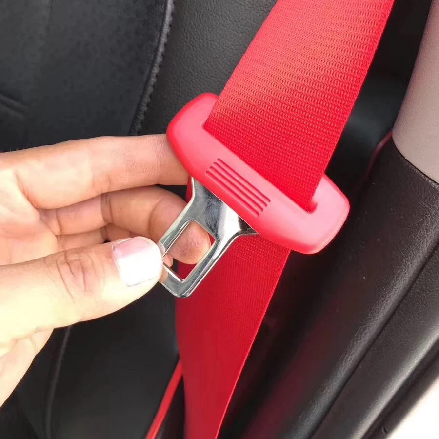 Car seat belt buckle clip front seat belt cam lock universal car