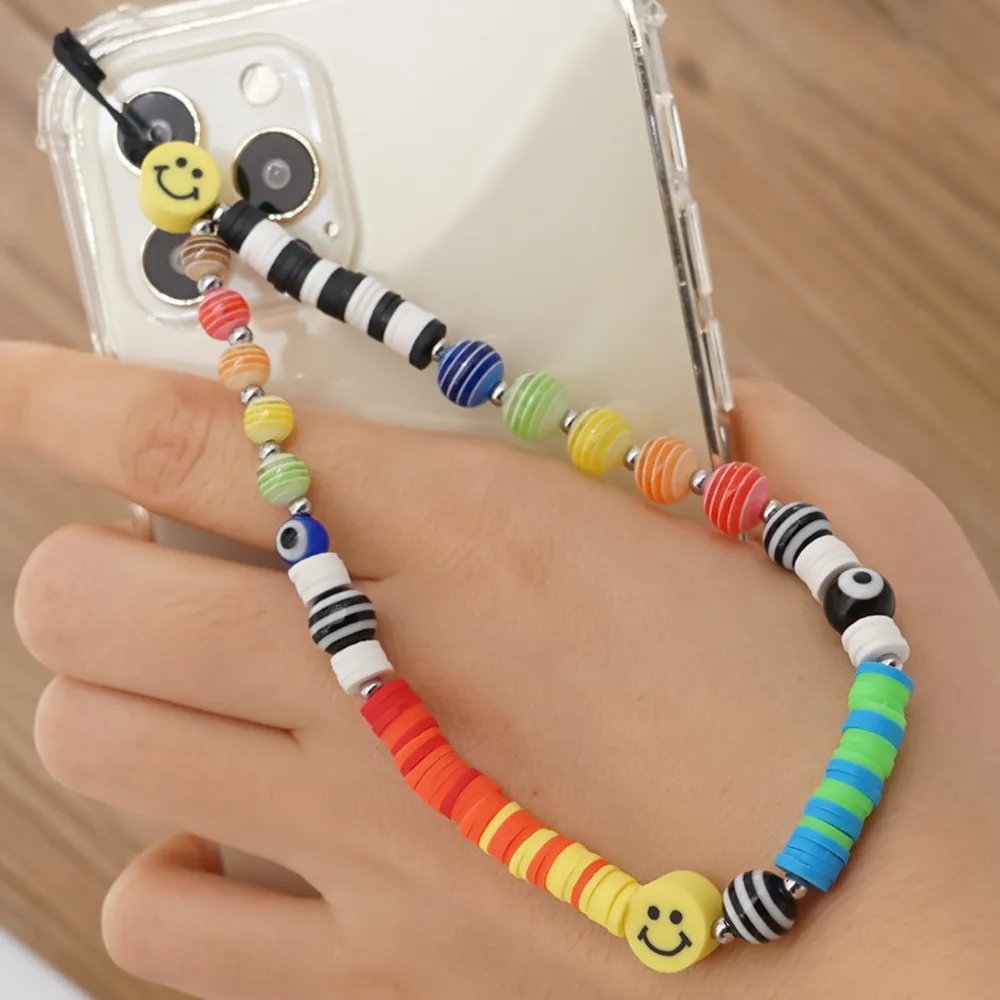 Kkbead Mobile Phone Beads Chain  Beads Strap Cell Phone Case - Phone Charm  Strap - Aliexpress