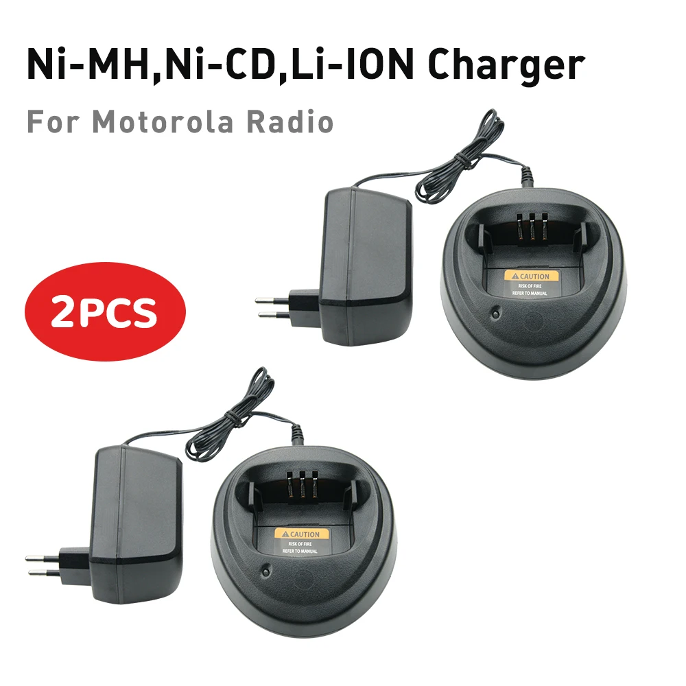 6 Rank Rapid Charger for Motorola Portable Radio CP040 CP150 CP200 PR400 EP450 GP3688 