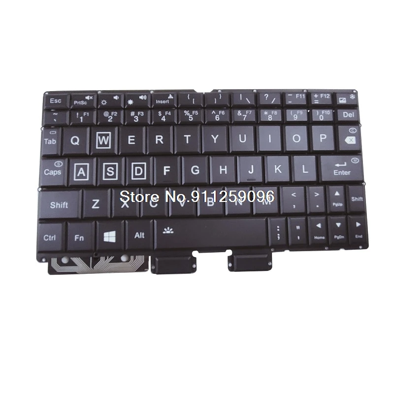 Tastiera Per One-Netbook Per One Netbook A1 Inglese Us V200201As Nero Nuovo