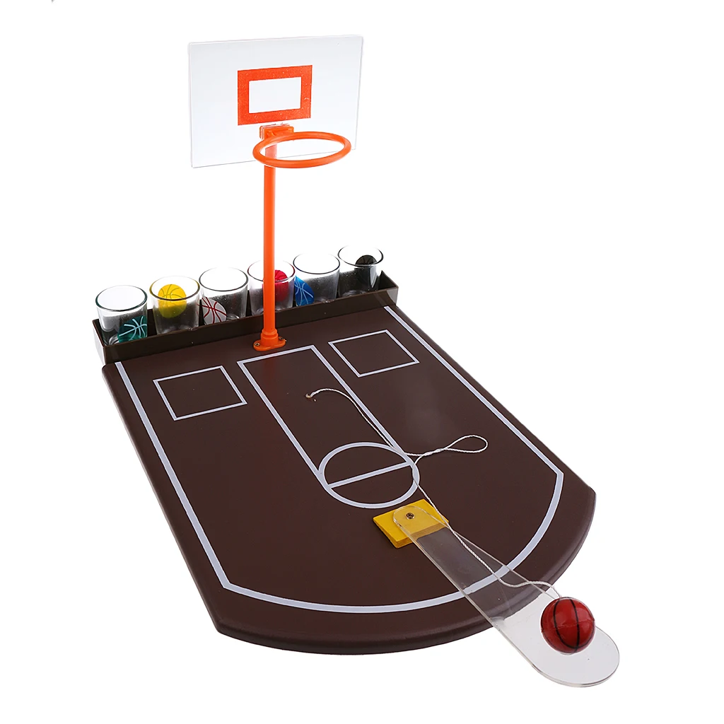 Basketball Shot Glass Set Drinking Game Adult Party Pub Bar Entertainment Basketball Shot Glass Set Drinking Game Adult Party Pub Bar Entertainment