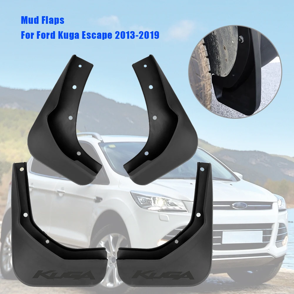 4 шт./компл. Брызговики автомобильные аксессуары для Ford Kuga Escape 2013-2019 ABS Крыло