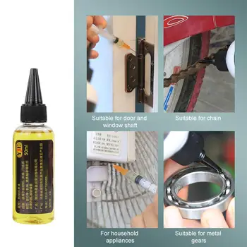 

Top 50ML Machinery Lubrication Oil Rust Proof Zipper Running Sewing Machine Oil Fan Hinge Door Keyhole Bearing Gear Lubrication