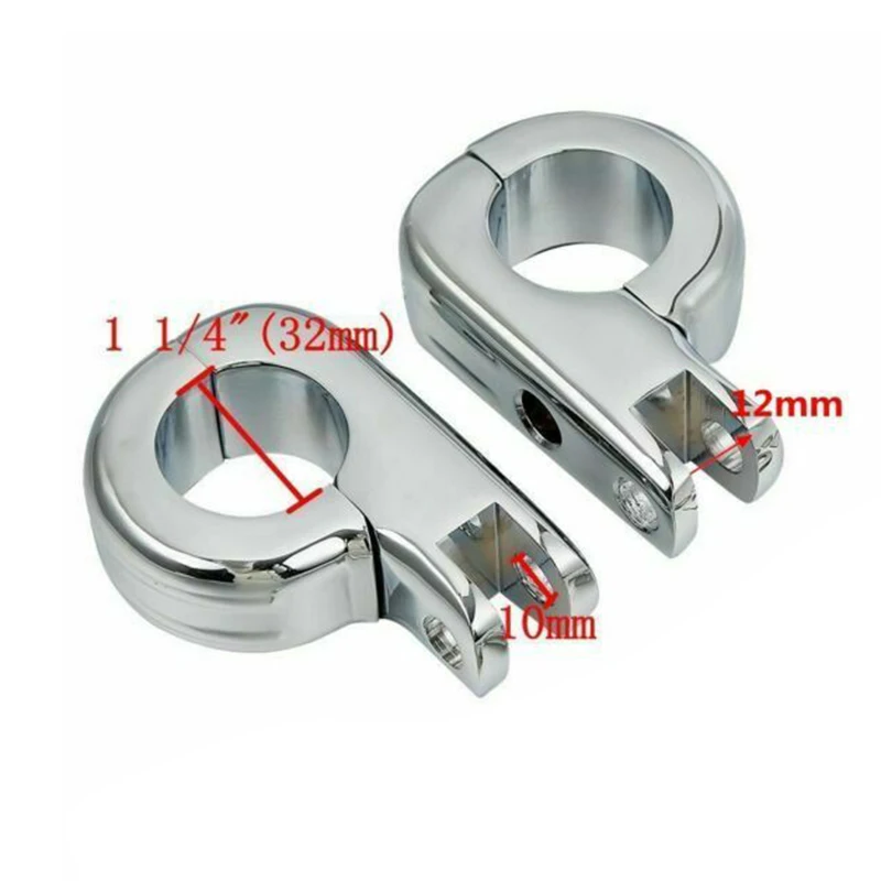32 мм 1 1/4 дюймов педаль дорожный двигатель защитное ограждение рельсы монтажное приспособление для Harley