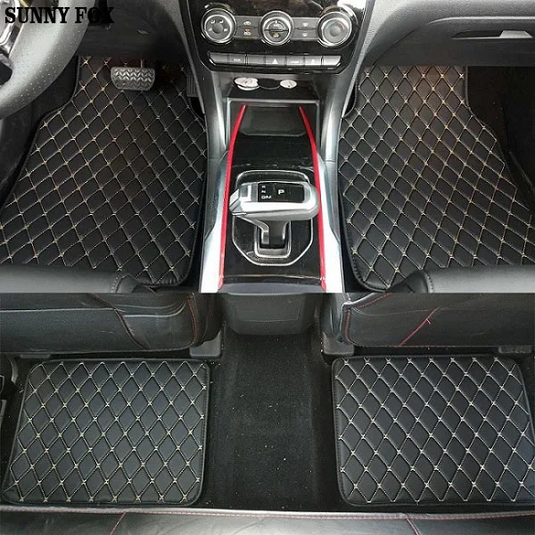 Universal Car floor mats for Mercedes Benz w211 gla w176 w204 glk w212 w205 c180 w245 w246 car-styling carpet high class rugs ca