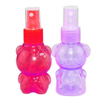 

50pcs 50ml Random Refillable Bottles Travel Transparent Plastic Perfume Bottle Atomizer Empty Small Spray Bottle Toxic Free Safe