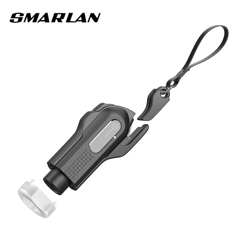 SMARLAN Upgrade Safety Hammer For Car Key Chain Knife Life Saving Seat Belt Cutter Breaking Side Window Glass New Design safety hammer keychain,mini emergency hammer,emergency window breaker,escape hammer