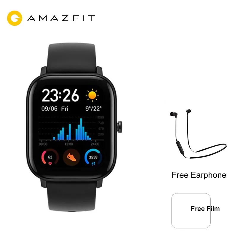 In stock Global Version Amazfit GTS Smart Watch