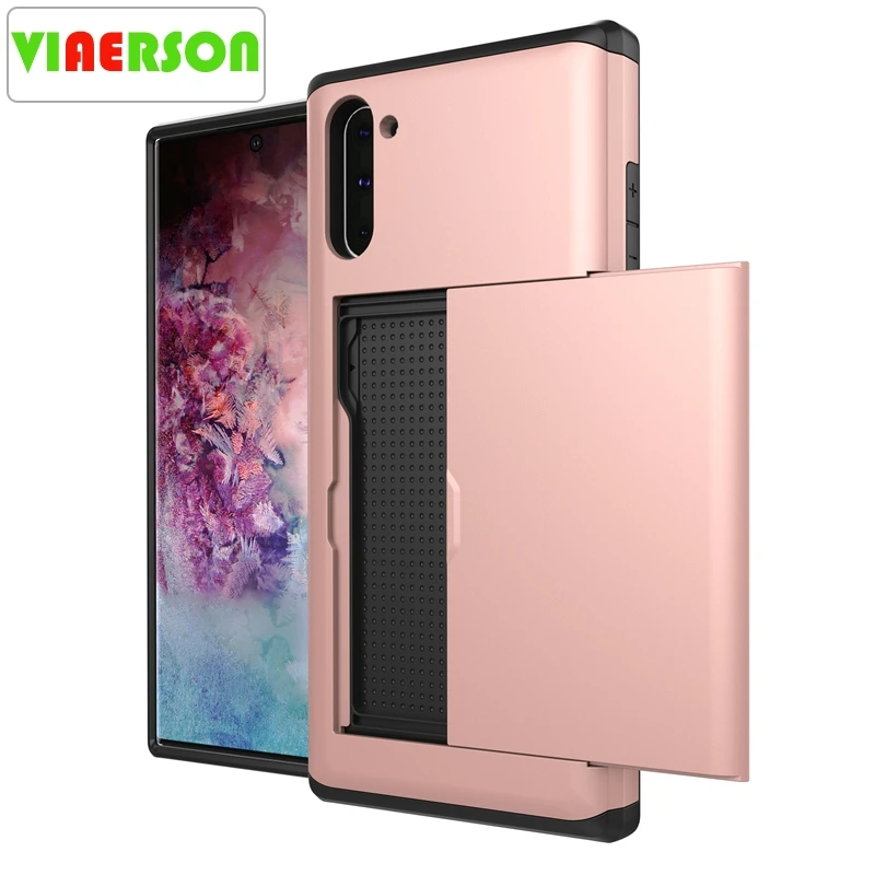 Чехол для телефона VIAERSON Spigen Slim Armor CS с держателем карты Note 10 Plus 9 8 S10 5G S10E S9 S8 S7 S6 edge |