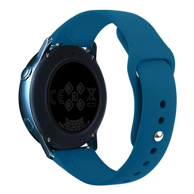 Спортивный силиконовый браслет для Xiaomi Huami Amazfit GTR 47 мм 42 мм браслет для Amazfit Замена часов ремешок для часов - Цвет: 16