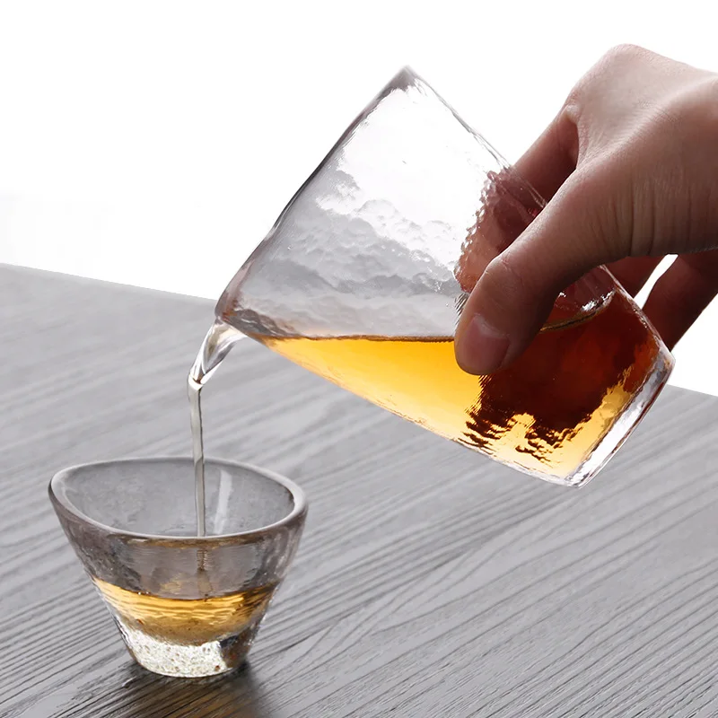 

Natural detox zhi li New Style Japanese Style Pitcher Hammer Tea Set Crystal Pitcher Glass Tea Set Large Size Tea Pot