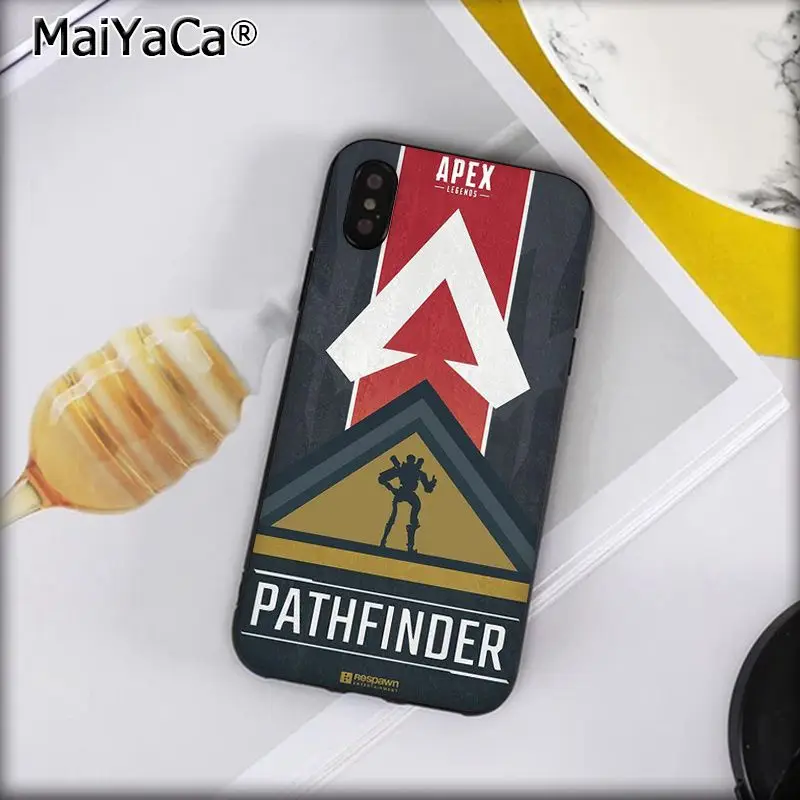 MaiYaCa горячий игровой Apex Legends умный чехол черный чехол для телефона Apple iphone 11 pro 8 7 66S Plus X XS MAX 5s SE XR