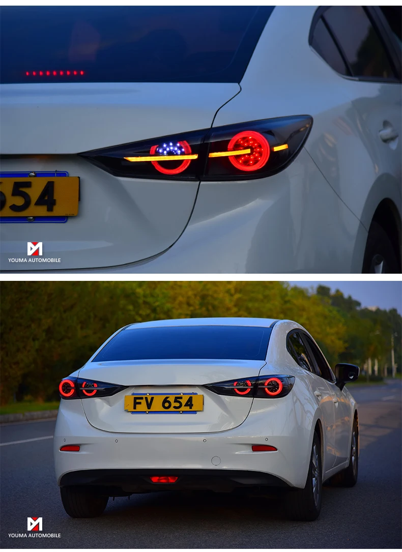 Автомобильный стильный задний фонарь для Honda Civic задние фонари- Civic светодиодный задний фонарь все светодиодный динамический сигнал