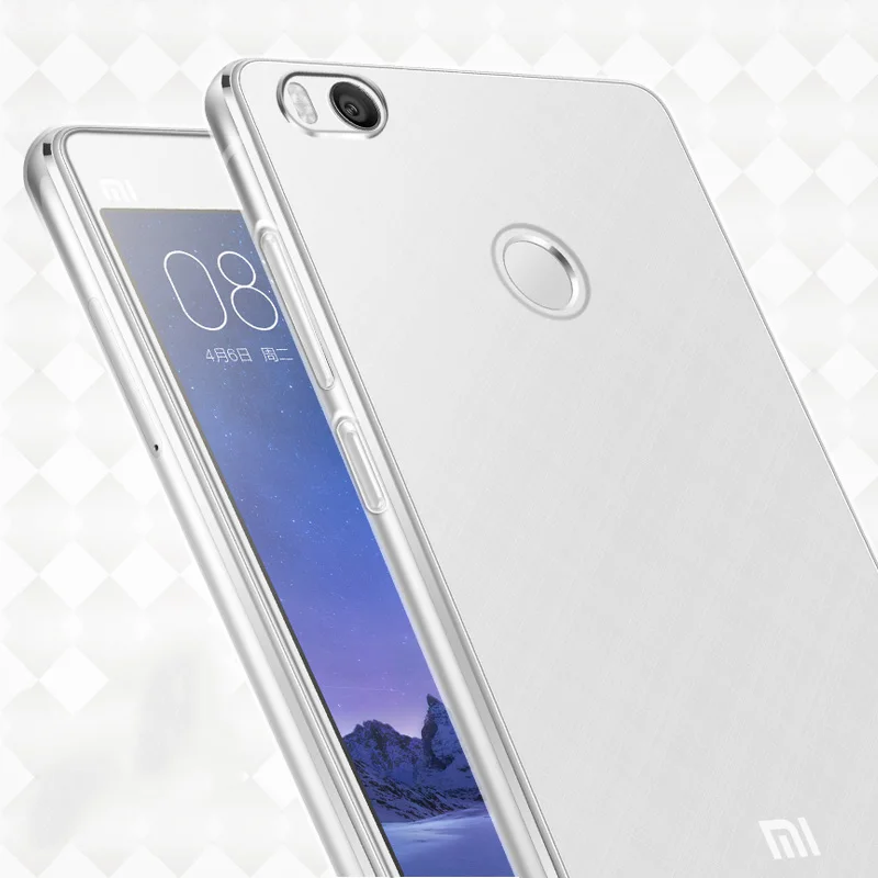Абсолютно чехол для Xiao mi 4S чехол 5," силиконовый мягкий чехол для телефона из ТПУ ультратонкий защитный чехол для Xiaomi mi 4S - Цвет: Прозрачный