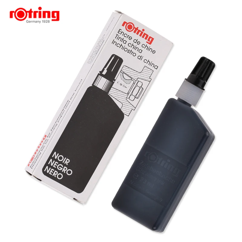 Rotring Drawing ink 23ml Isograph drawing pen ink black/blue/red/green/white 1 piece drawing pen