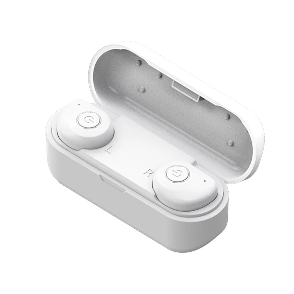 White UBeamer Bluetooth V5.0, беспроводные наушники, гарнитура, спортивные, Hi-Fi, стерео наушники, мини, вкладыши, двойной микрофон, X6 TWS - Цвет: White