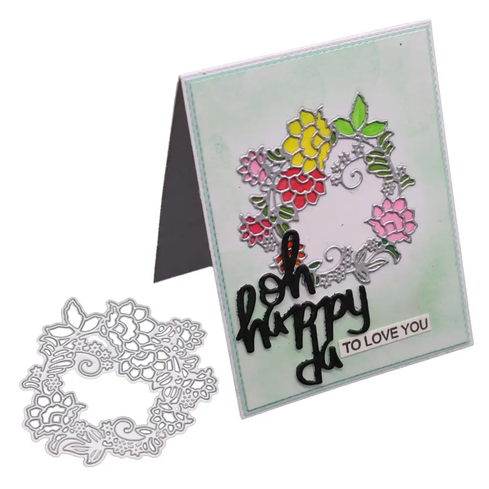 

Irregular Metal Cutting Dies cut die mold Flower Scrapbook paper craft knife mould blade punch stencils Stamps And Dies New 2019