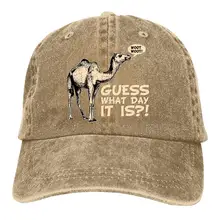 TSDFCGuess какой день это светло-коричневые унисекс Винтаж регулируемые хлопчатобумажные бюстгальтеры Бейсбол Кепки деним папа шляпа ковбойская шляпа