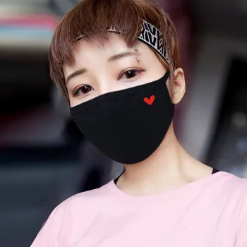 

Cotton Anti Dust Mask Cartoon Expression Love Heart Face Respirator Anti Kpop Bear Mouth Mask