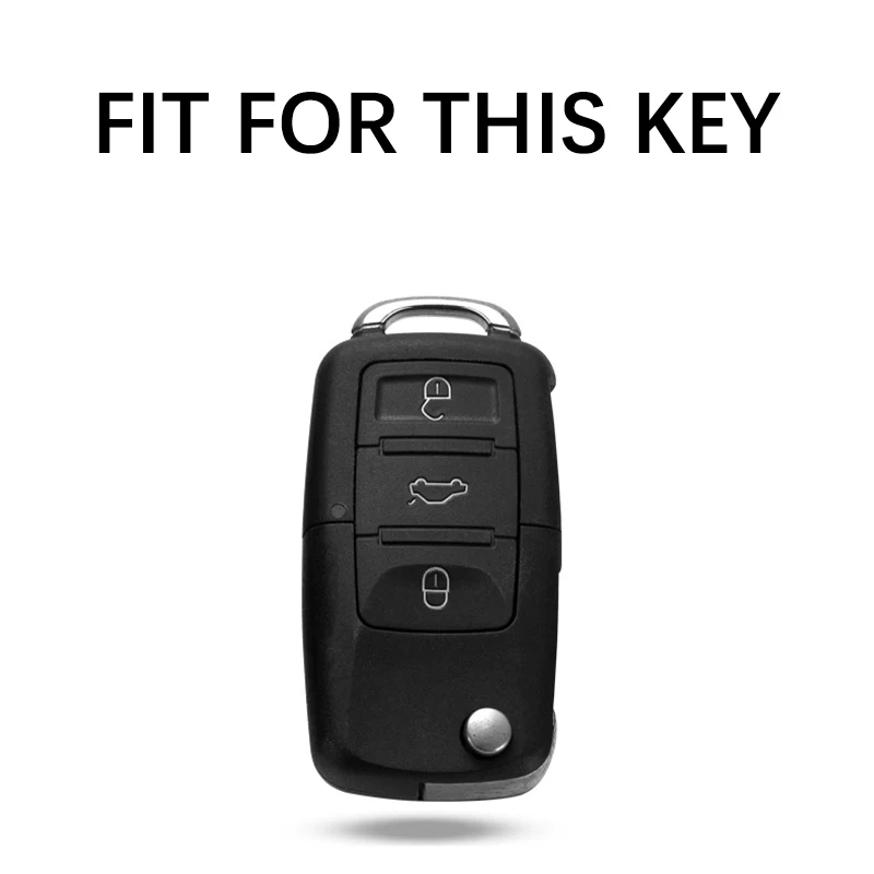 Новый ABS чехол для автомобильного ключа Volkswagen VW POLO Tiguan Passat B5 B6 B7 Golf EOS Scirocco Jetta MK6