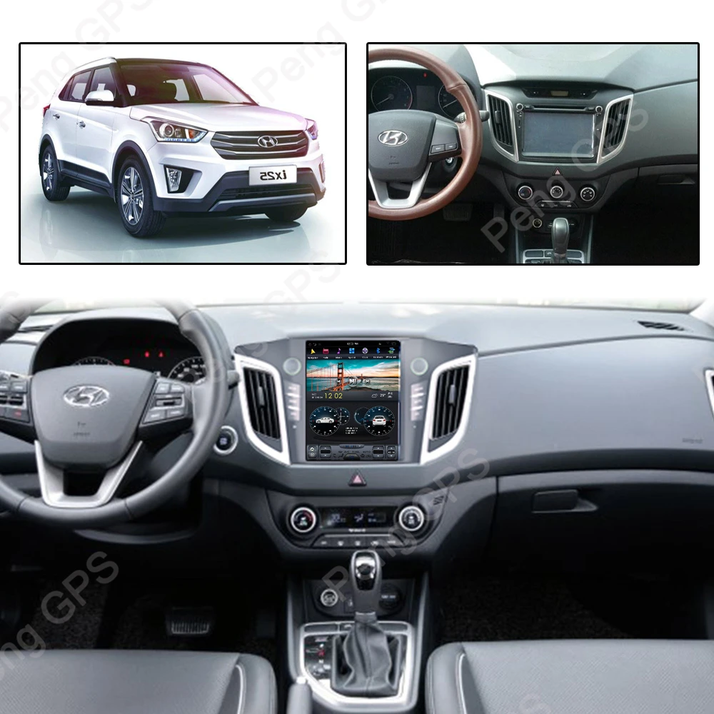 Cheap 4G+64G PX-6 Android 8.1 Tesla Vertical Screen for Hyundai IX25 Creta 2014-2018 Audio Player 1920*1080 GPS Navigation 1080P Unit 1 Cheap 4G+64G PX-6 Android 8.1 Tesla Vertical Screen for Hyundai IX25 Creta 2014-2018 Audio Player 1920*1080 GPS Navigation 1080P Unit 1