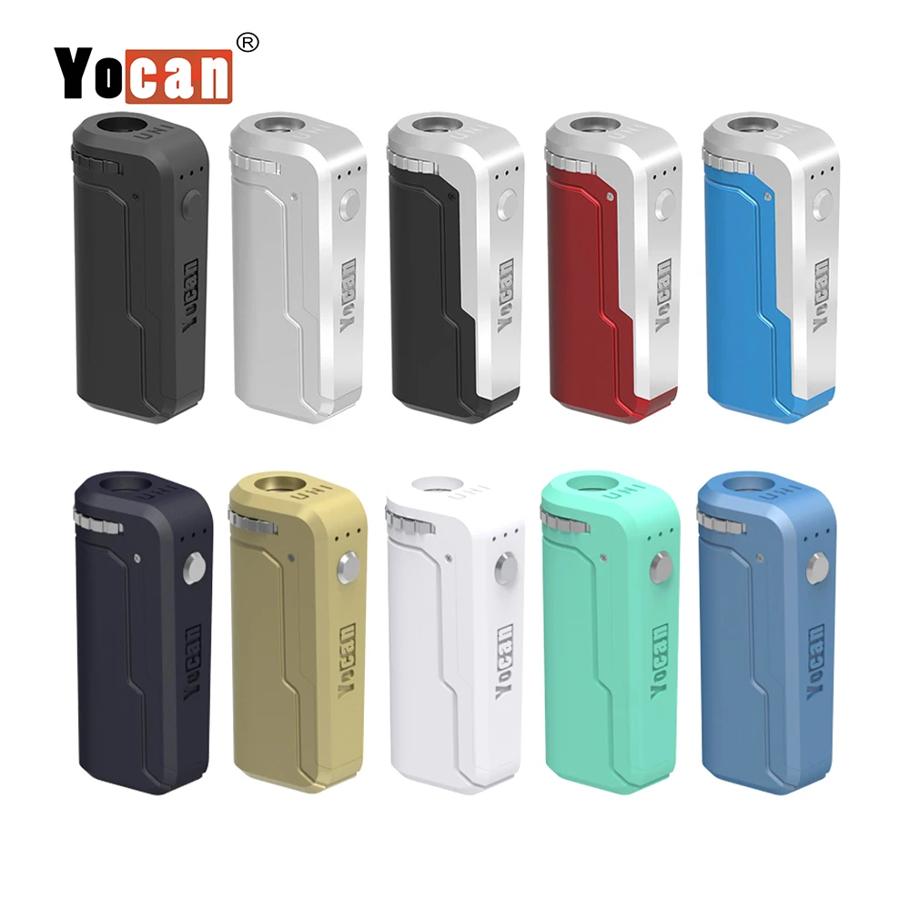 YOCAN UNI Mod 650 мАч подходит для всех бак КБР комплект встроенный аккумулятор режим подогрева с регулируемой высотой электронная сигарета пара