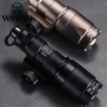 WADSN M300 M300B Мини Тактический светильник для разведчика 280 люменов светодиодный Softair флэш-светильник 20 мм рельсовая охотничья лампа страйкбольный оружейный светильник s