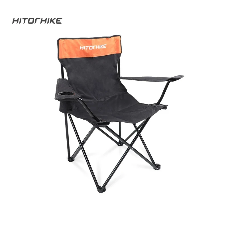 Hitorhike оптовая продажа недорогие портативные железные походные стулья для