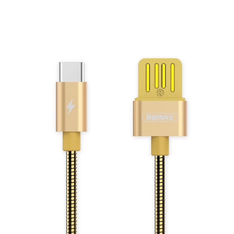 Gold FFYY-remax Портативный Комбинированный usb-кабель для зарядки и передачи данных - Цвет: Gold