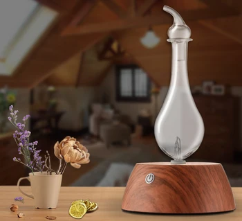 

Touch Waterless Essential Oil Nebulizer Diffuser Glass Aromatherapy Essential Oil Diffuser for Home Bedroom Office