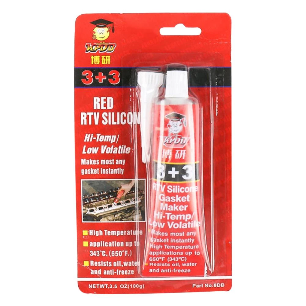 Sealant 3 + 3 High Temperature Silicone Rubber Automotive Nonadhesive