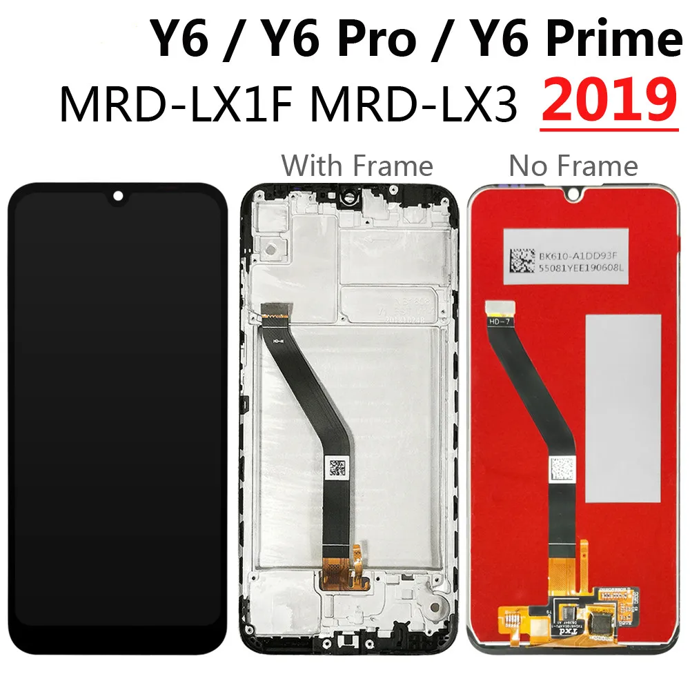 Дисплей для Huawei Y6 2019 / Pro Prime ЖК-дисплей с сенсорным экраном и дигитайзером в сборе