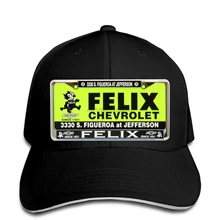 Felix the Cat номерной знак дизайн Lowrider Бейсбол кепки 9080 snapback шляпа с остроконечным