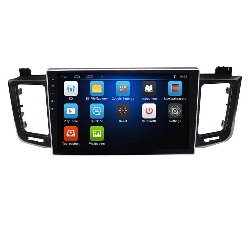 10," Android 9,0! Автомобильный DVD ПК Мультимедийный dvd-плеер gps Navi Стерео Радио подходит для Toyota RAV4 2013-- OBD2 DVR