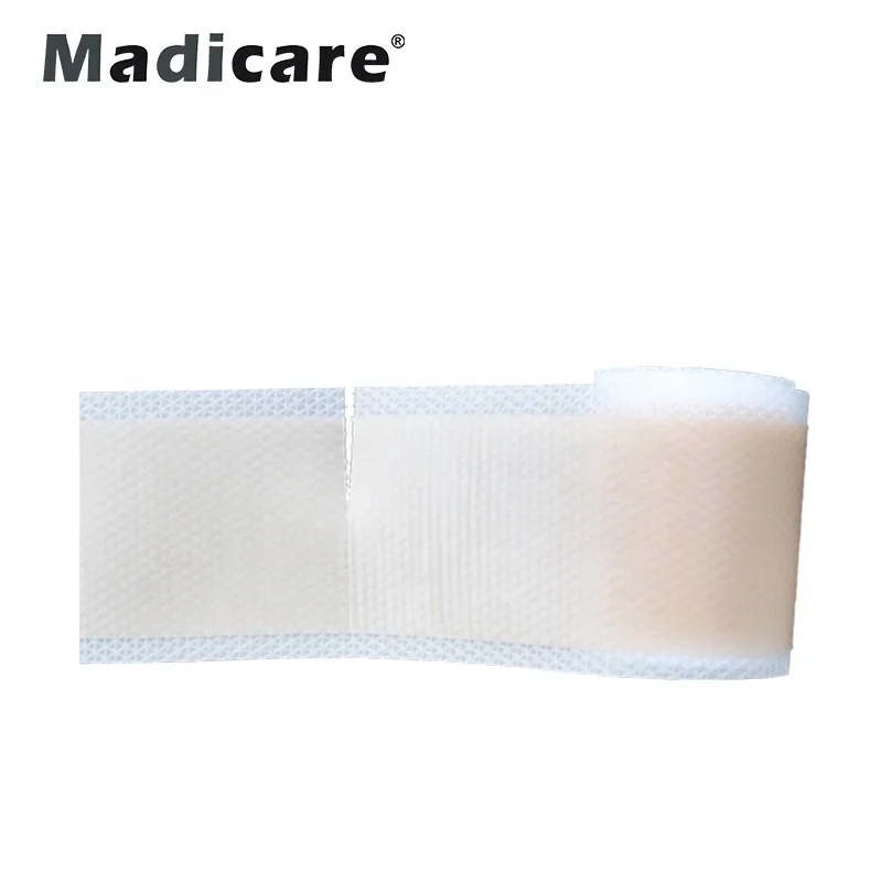 Medical-silicone-tape-comes-off-painlessly-for