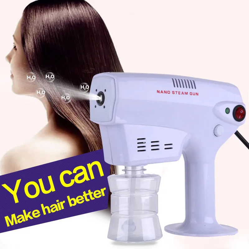 

Professional Salon Hair Styling Electric Nano Steam Multifunctional Hair Face Care Spray Water Moisturizing Treatment Machine