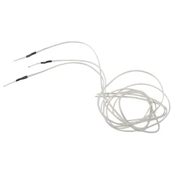 

3D Printer - NTC Thermistor 100K - B3950 - 1m Cable and Connector - 3pack therm 1m+connector
