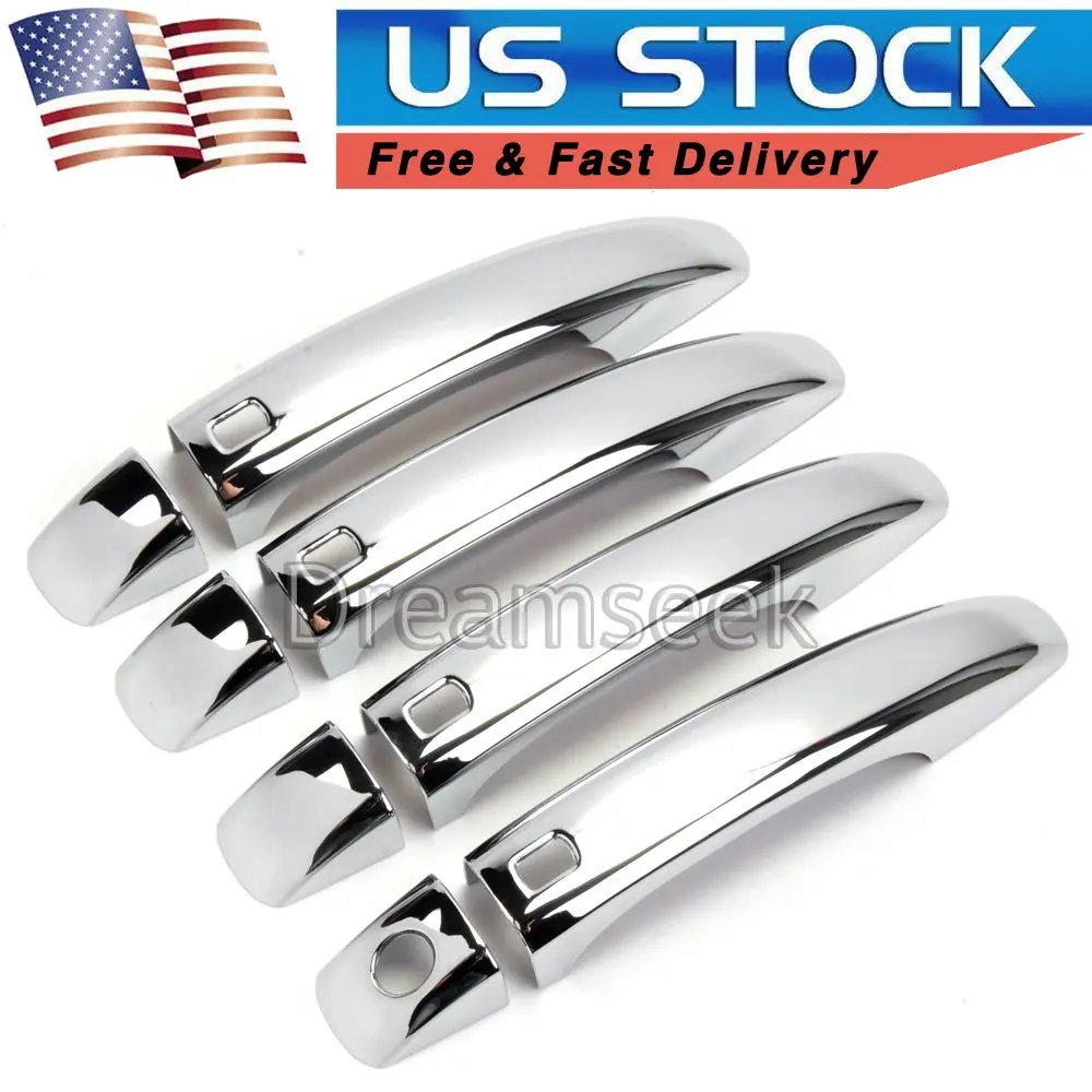 US STOCK Door Handle Cover For Audi A4 B8 S4 A5 2008 2011 Q5 2009 2013