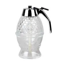 200 мл дозатор меда банка контейнер чашка сок сироп чайник кухонный пчелиный капельный держатель портативный акриловый горшок для хранения